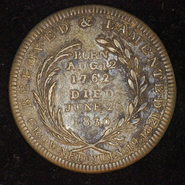 George IV. Memorial token/Medal. 1830