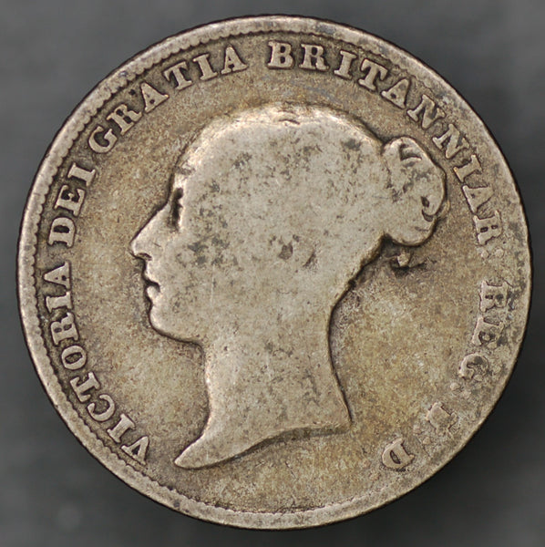 Victoria. Sixpence. 1844