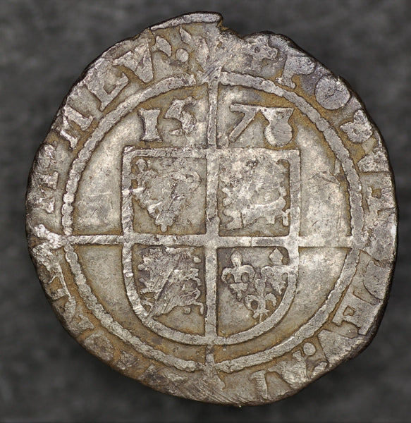 Elizabeth 1st. Threepence. 1578
