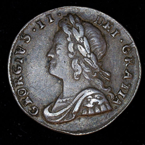 George II. Maundy Penny. 1735