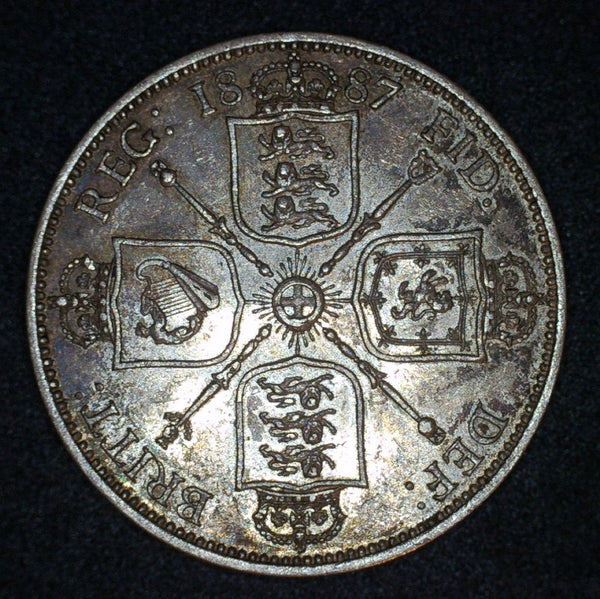 Victoria. Florin. 1887. High grade examples.