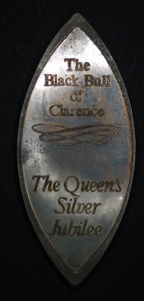 The Queens Beasts medallion. Sterling silver. 1977