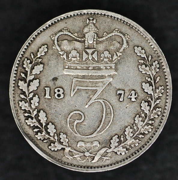 Victoria. Threepence. 1874. a selection