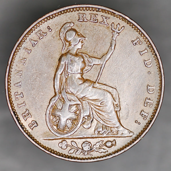 George IV. Farthing. 1826. 2nd type
