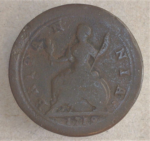 George 1. Farthing. 1719