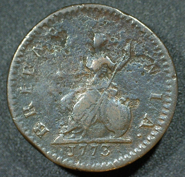 George III. Farthing. 1773