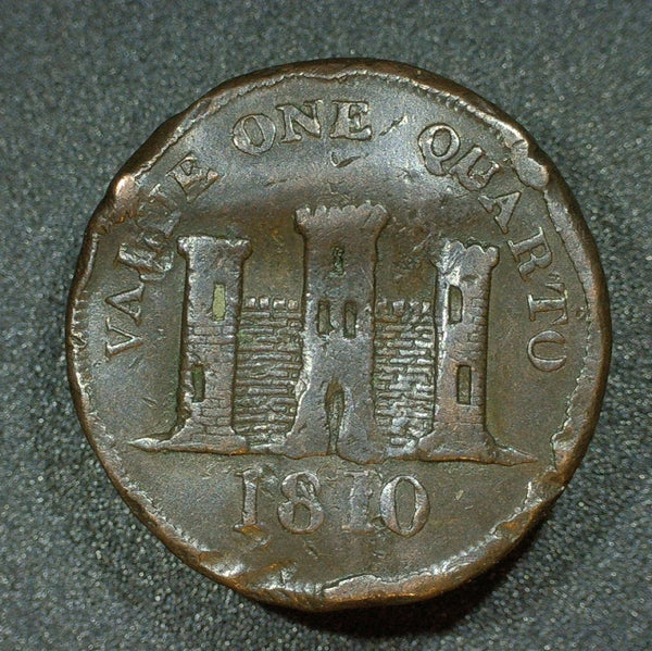 Gibraltar. One quarto. 1810