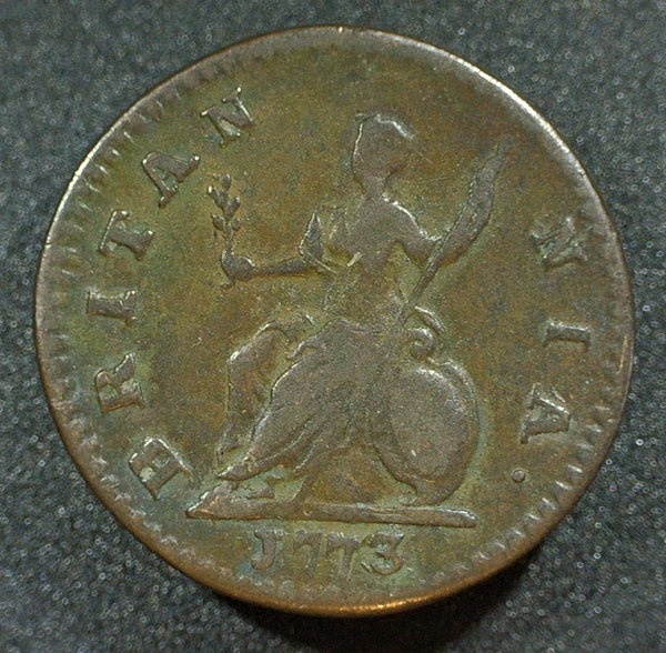 George III. Farthing. 1773