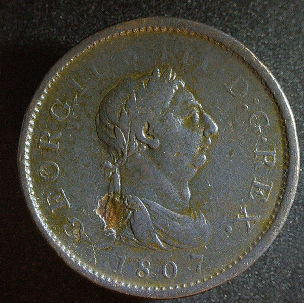 George III. Penny. 1806 & 1807. A selection.