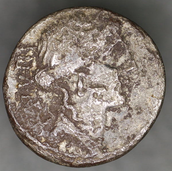 Roman republic. Denarius. Mn. Acilius Glabrio.  49BC.