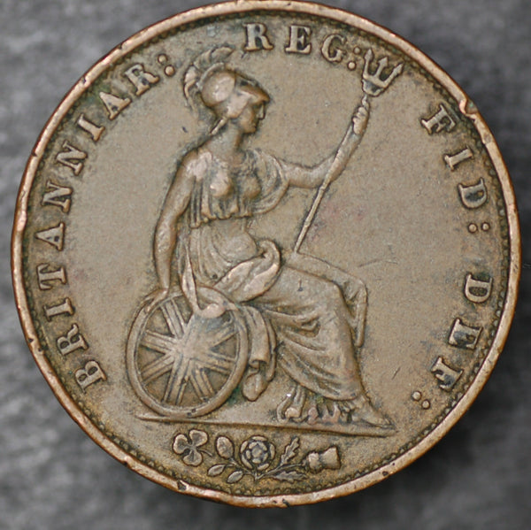 Victoria. Halfpenny. 1854