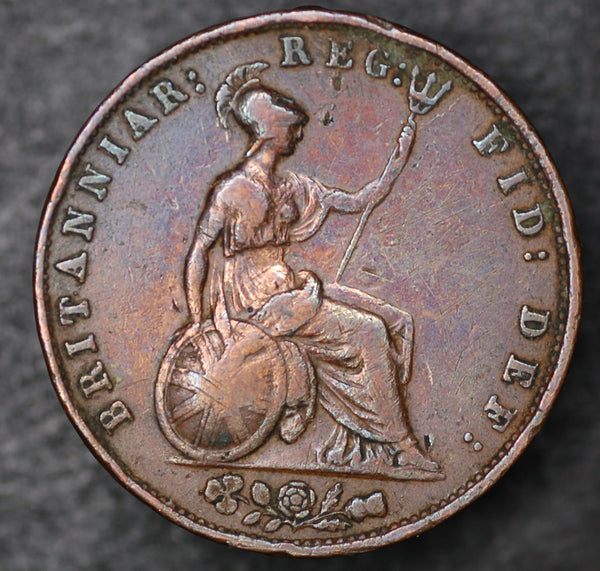 Victoria. Halfpenny. 1855