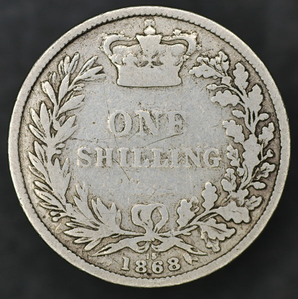 Victoria. Shilling. 1868