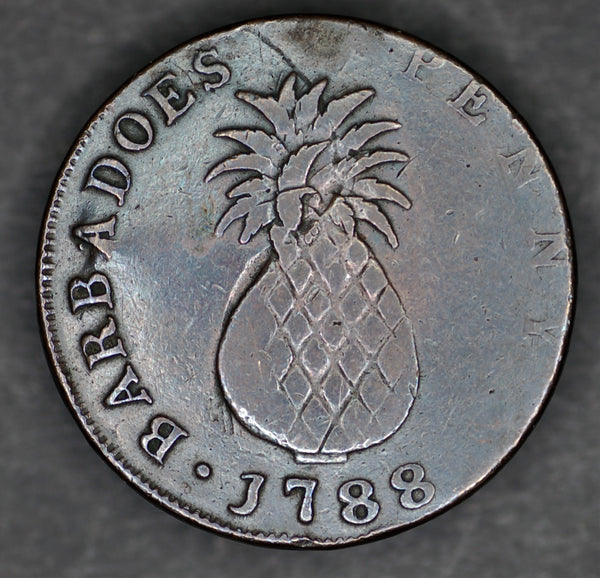 Barbados. Penny. 1788