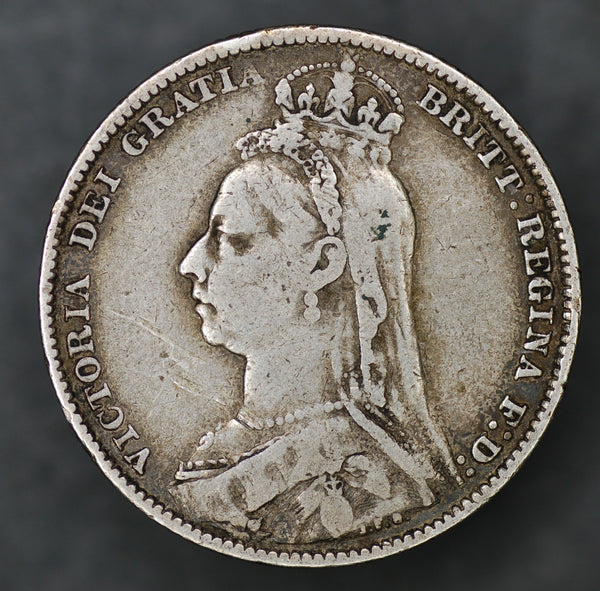 Victoria. Shilling. 1889