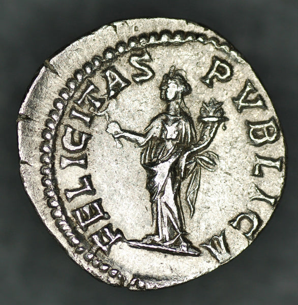 Geta. Denarius. AD209-211
