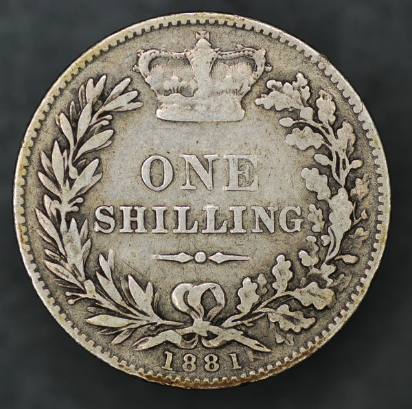 Victoria. Shilling. 1881. A selection