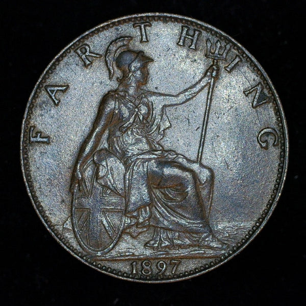 Victoria. Farthing. 1897