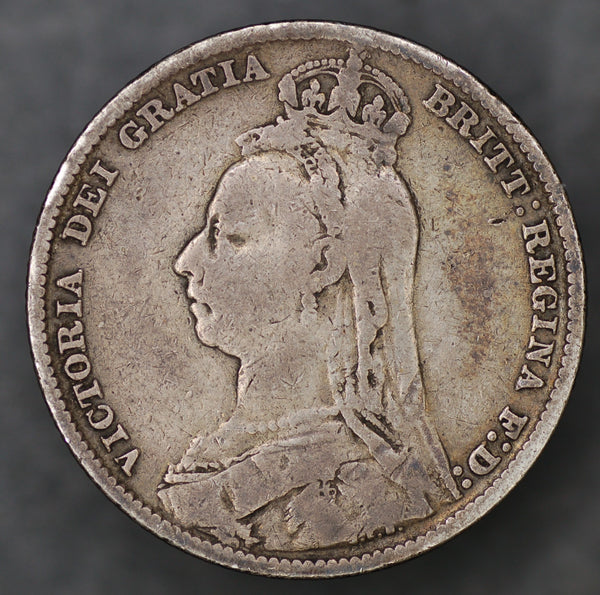 Victoria. shilling. 1890