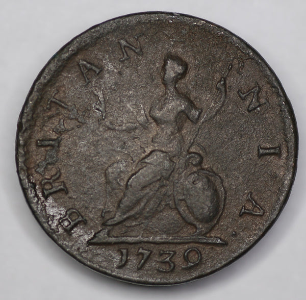 George II. Farthing. 1739