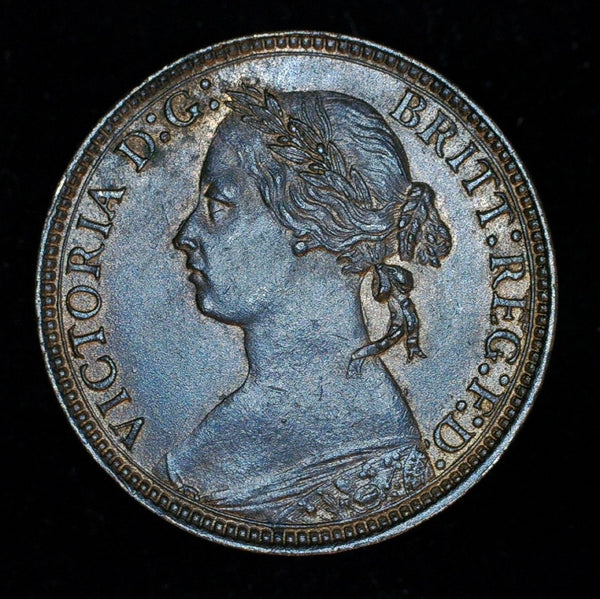 Victoria. Farthing. 1875H. High grade