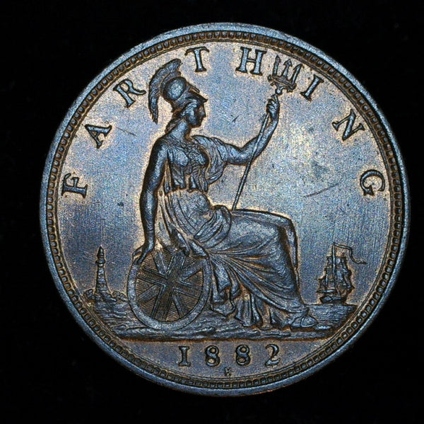 Victoria. Farthing. 1882H