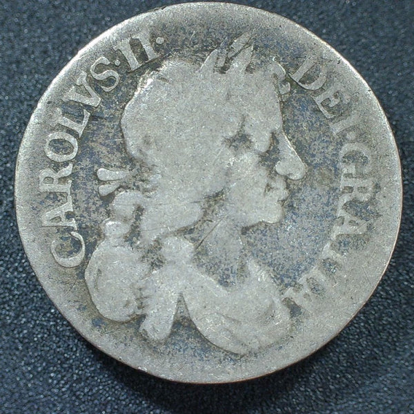 Charles II. Fourpence. 1672/1