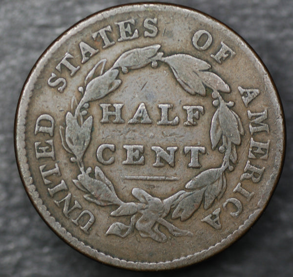 USA. 1/2 Cent. 1825