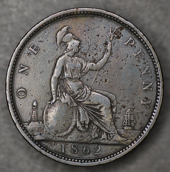 Victoria. Penny. 1862