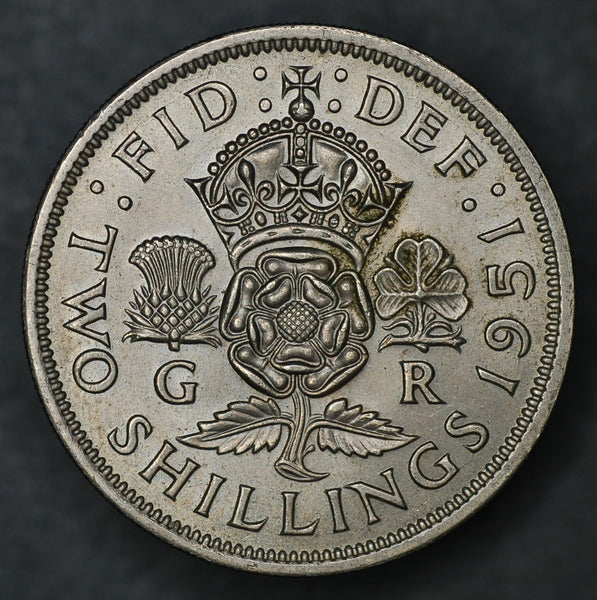 George VI. Florin. 1951