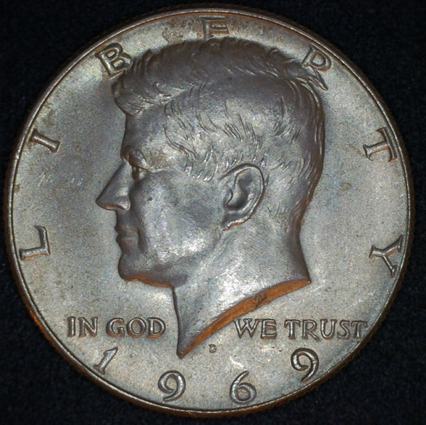 USA. Silver Kennedy Half dollar. 1964-1971. A selection.