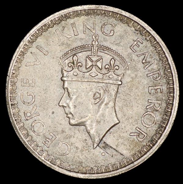 India. Half rupee. 1944