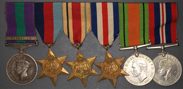 WW2 campaign group of 6. Malin. Essex Regiment