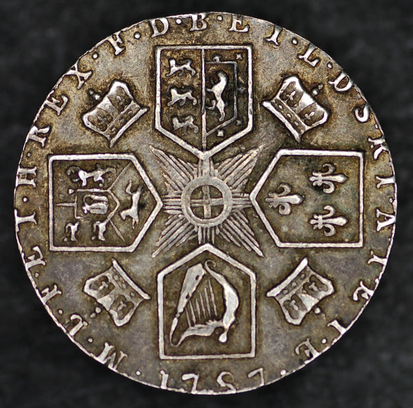George III. Sixpence. 1787