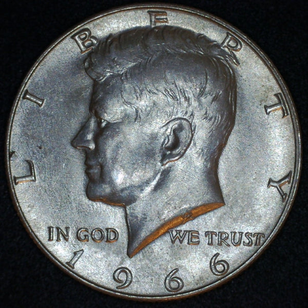 USA. Silver Kennedy Half dollar. 1964-1971. A selection.