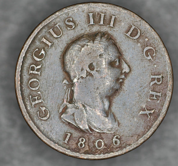 George III. Farthing. 1806