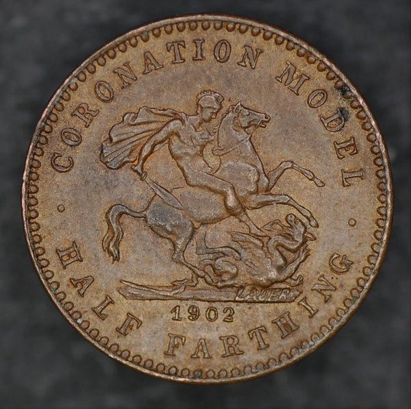 Edward VII. Half Farthing model. 1902