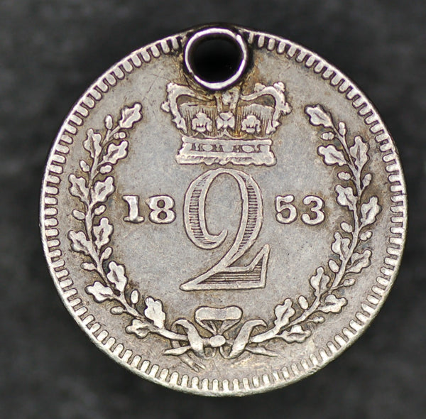 Victoria. maundy two pence. 1853