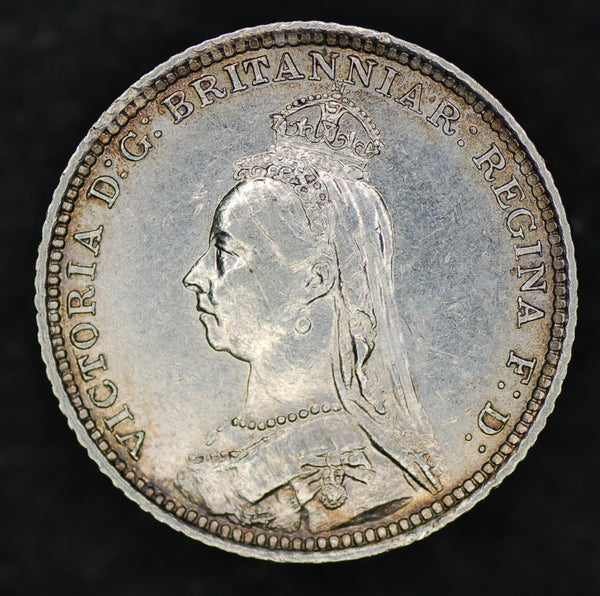 Victoria. Four pence. 1888