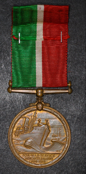 WW1. Mercantile Marine medal. Richard Newson