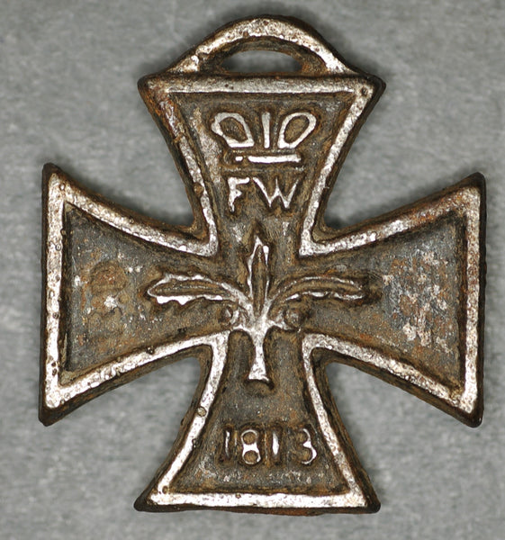 WW1. British manufactured propaganda iron cross.