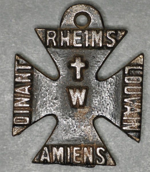 WW1. British manufactured propaganda iron cross.