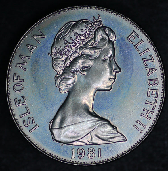 Isle of Man. Crown. 1981
