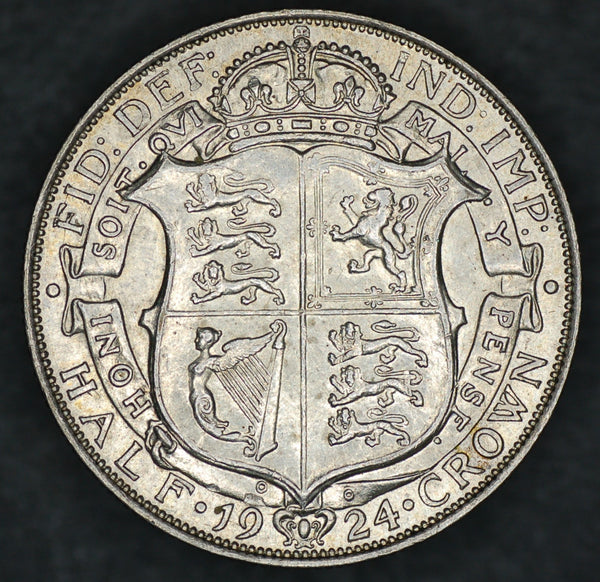 George V. Half Crown. 1924