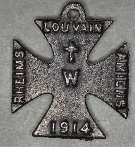 WW1. British manufactured propaganda iron cross.
