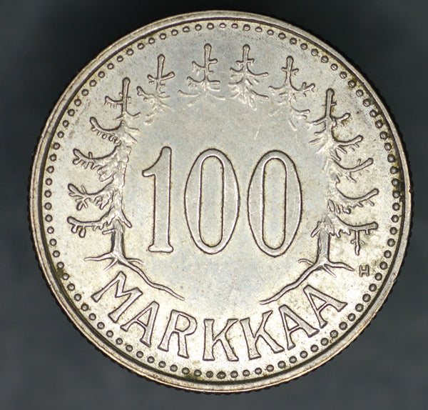 Finland. 100 Markkaa. 1958
