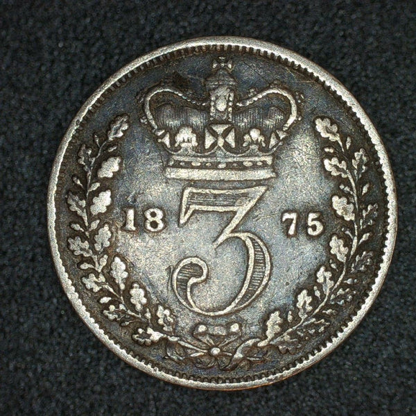 Victoria. Threepence. 1875