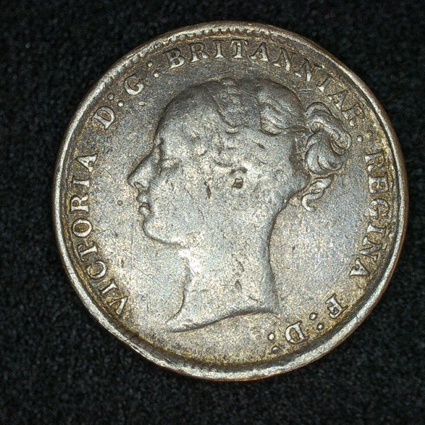 Victoria. Threepence. 1881