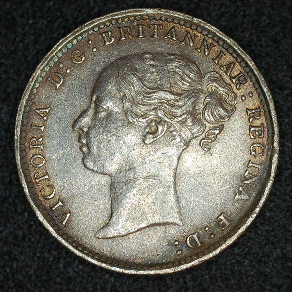 Victoria. Threepence. 1886