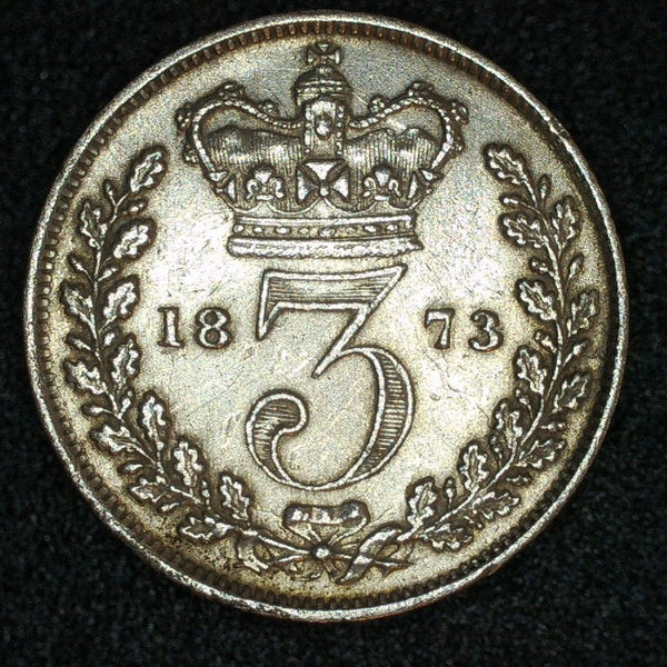 Victoria. Threepence. 1873. A selection.